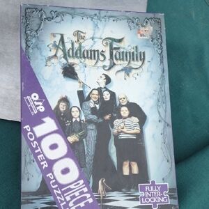 Addams Family Poster Puzzle NWT